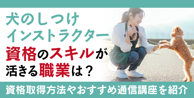 犬のしつけインストラクター資格とは？