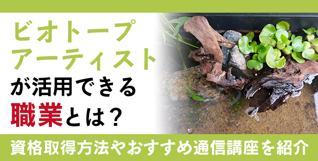 ビオトープアーティスト資格とは？