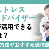 【犬猫ケア】犬猫ストレスケアアドバイザー資格を取得した人はどのような職業で活躍しているの？資格取得について詳しくご紹介